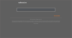 Desktop Screenshot of nabucai.es